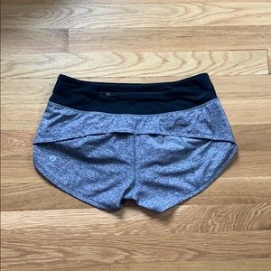 grey lululemon shorts (ONLY WORN ONCE)